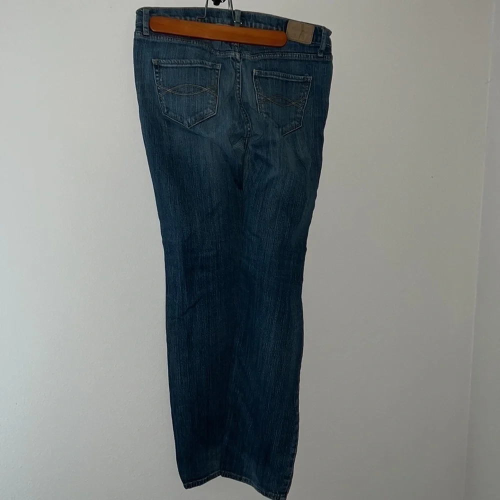 Abercrombie &‎ Fitch Erin stretch skinny low rise jeans medium wash Sz 4S